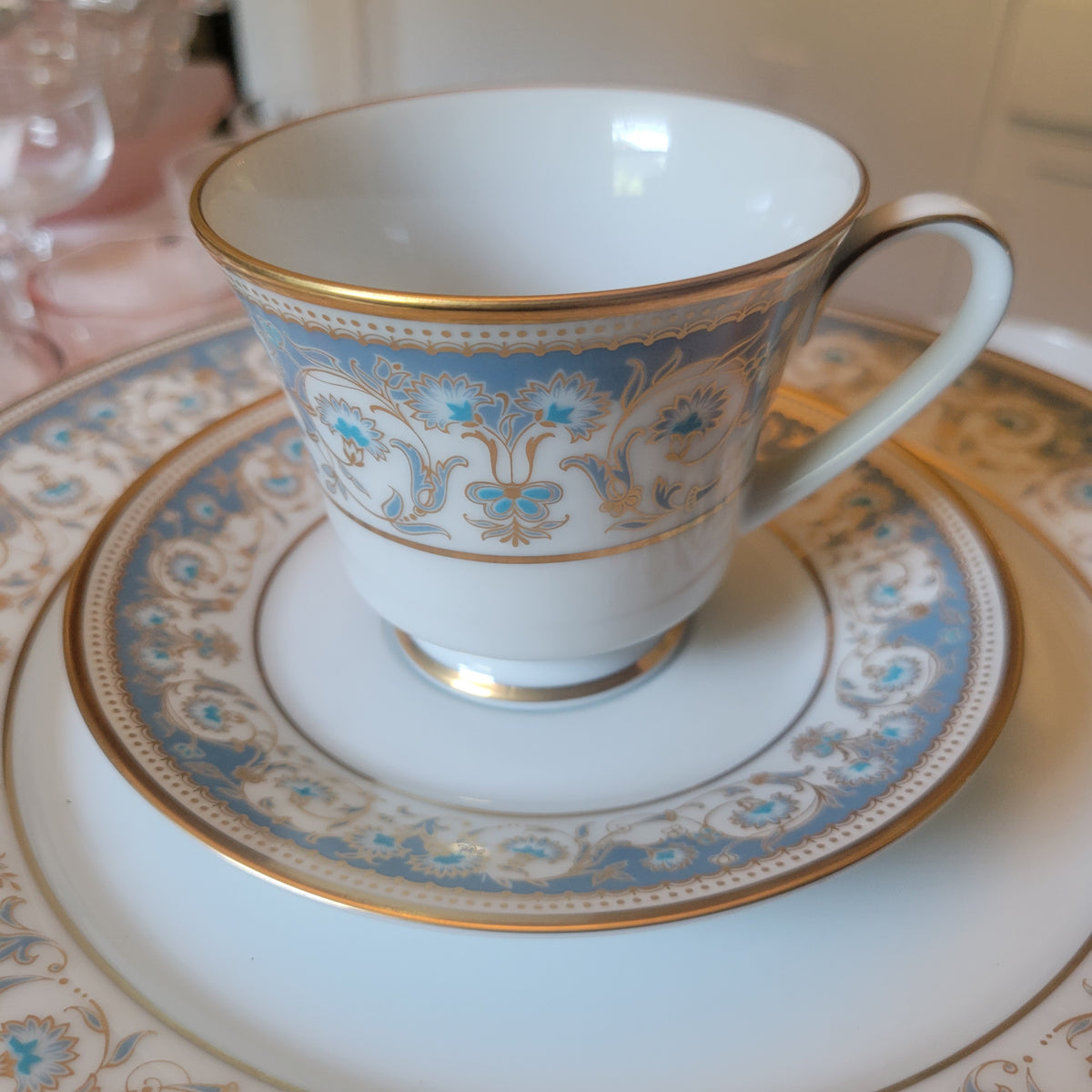Noritake Polonaise China Choice of Pieces Plate Bowls Tea Cup