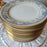 Noritake Polonaise China Choice of Pieces Plate Bowls Tea Cup Saucer 1960's Fine China Gold Rim Blue White