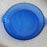 Vintage Pyrex 10" Cobalt Blue Pie Plate with Small Scalloped Handles