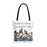 Wicked Chickens Lay Deviled Eggs Large Shopper Tote Bag (AOP)