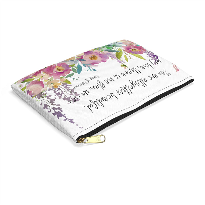 You Are Altogether Beautiful - Song of Solomon 4:7 Cosmetic Bag - Accessory Pouch