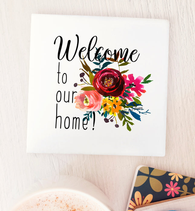 Welcome to Our Home Magnet
