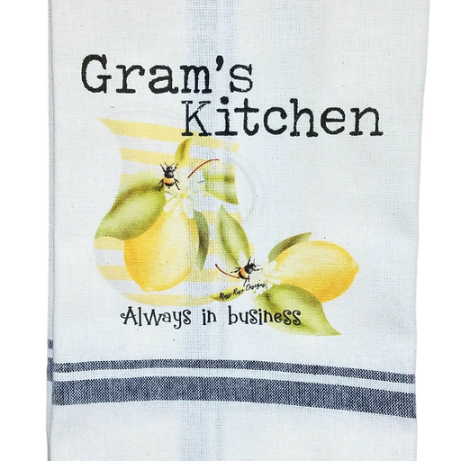 Gram's Kitchen Lemonade and Bees Kitchen Towel
